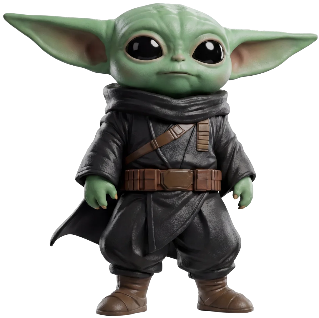 Grogu warrior